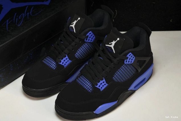 1st Kicks Black 4 CT8527-018 Retro Game Jordan Royal 0822